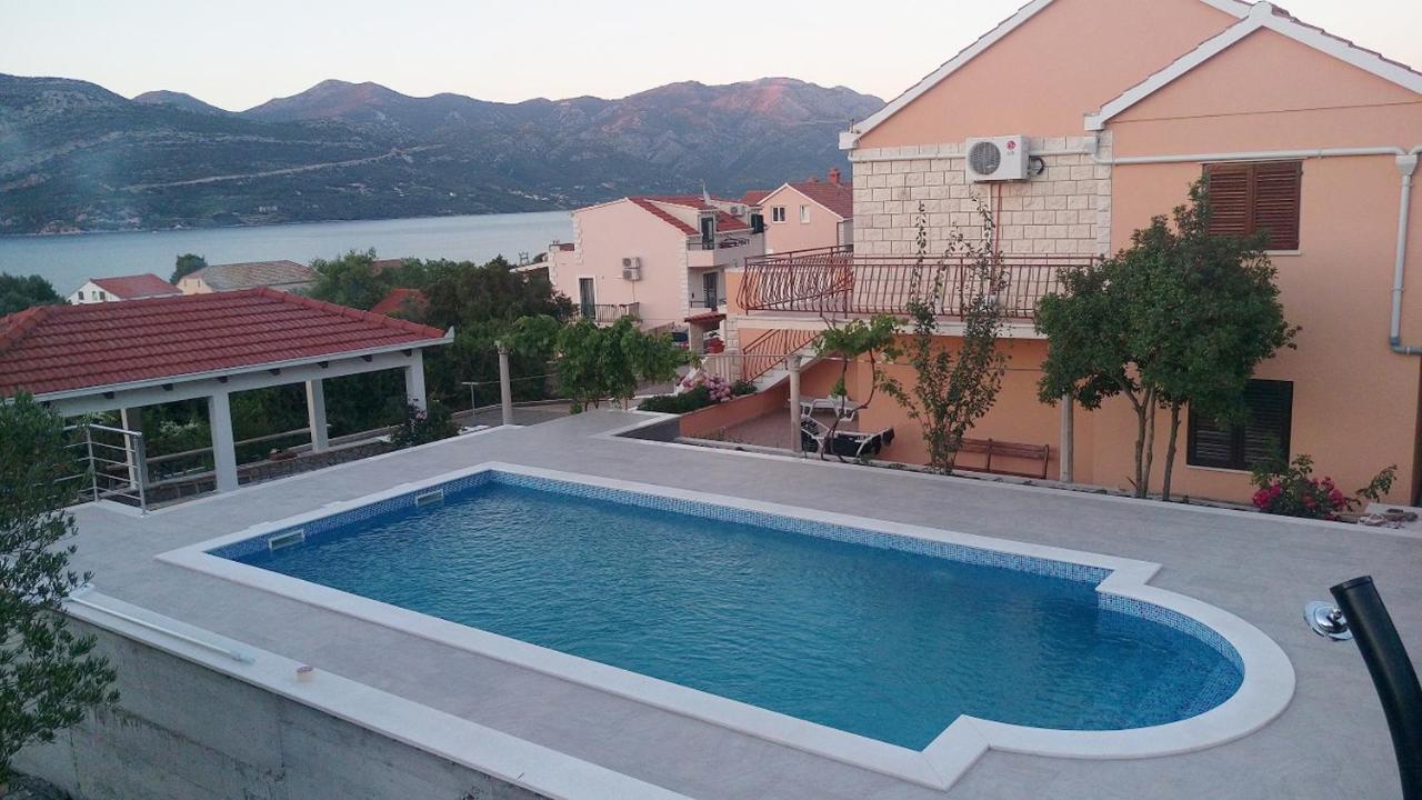 Seaside Apartments With A Swimming Pool Kneza, Korcula - 9269 Račišće Eksteriør bilde
